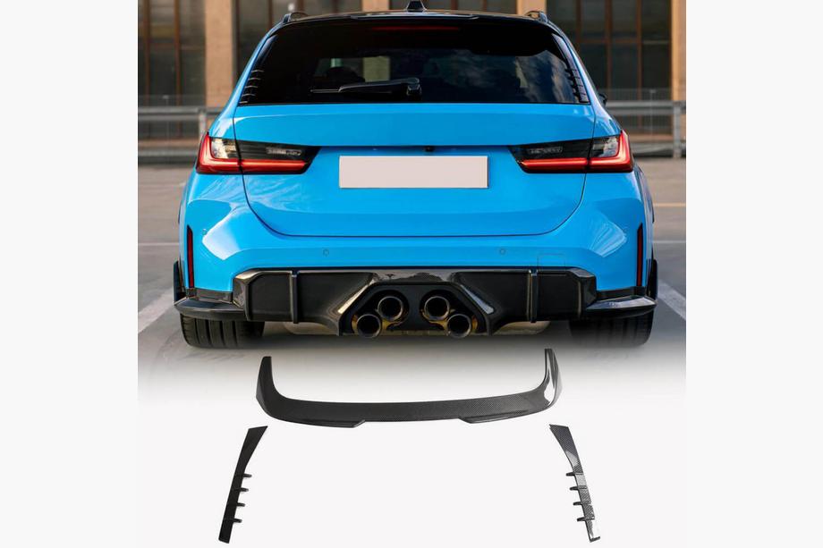 BMW 3 Series G20/G21 2018- Spoiler (for G81, Carbon) Image
