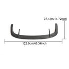 BMW X3 G01 2018- Rear Window Spoiler Carbon (F97) photo 3