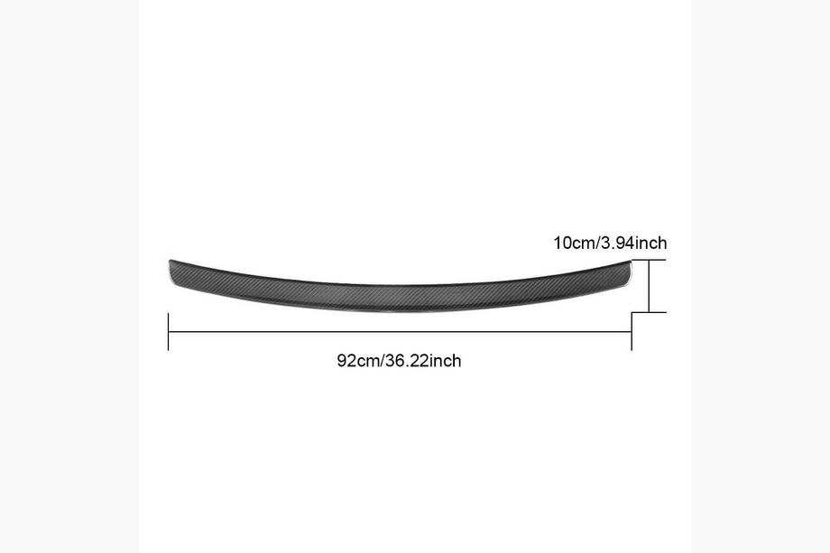 BMW X5 F15 2013-2018 Spoiler V1 (Carbon) Photo 6