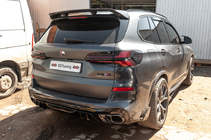 BMW X5 G05 2019–2026 Rear Window Spoiler V3 (Real Carbon) photo 10