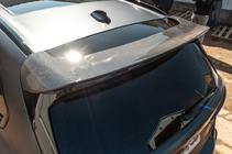 BMW X5 G05 2019–2026 Rear Window Spoiler V3 (Real Carbon) photo 1