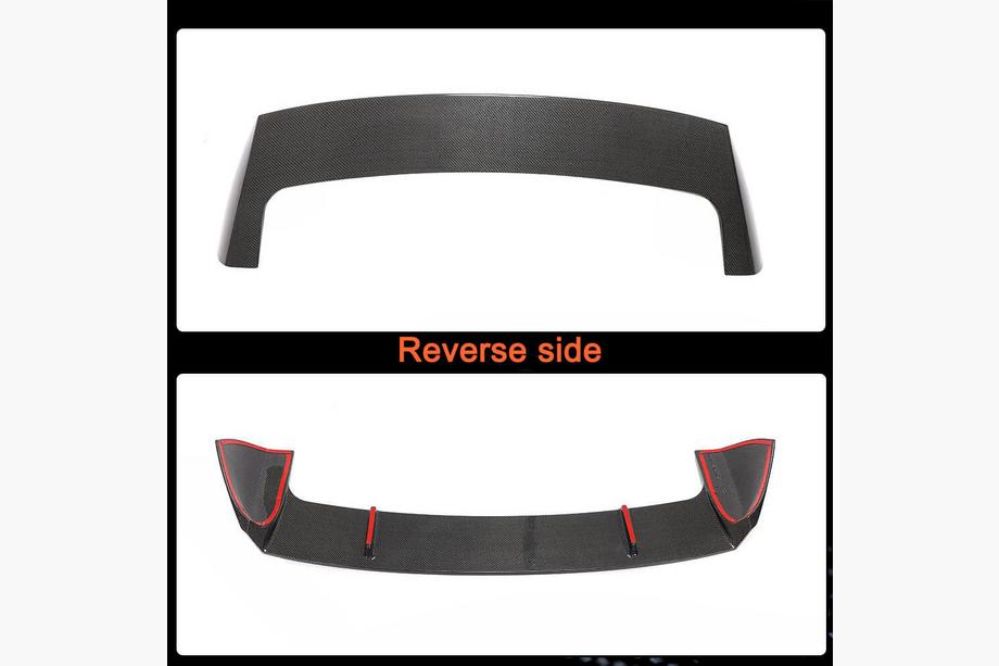 BMW X5 G05 2019–2026 Rear Window Spoiler V4 (Real Carbon) Photo 7
