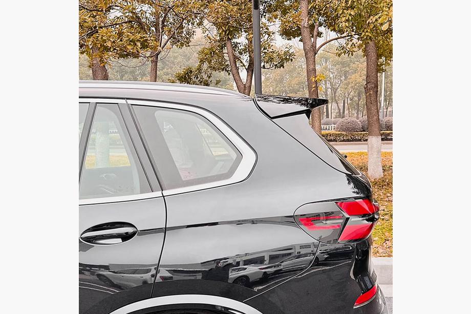 BMW X5 G05 2019–2026 Rear Window Spoiler LCI-Style V5 (Gloss Black) Photo 3
