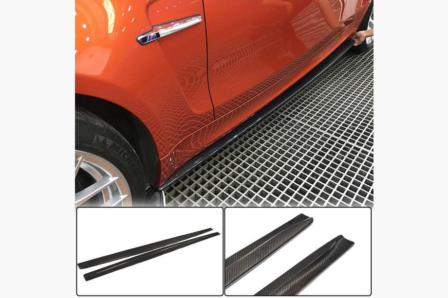 BMW 1 Series E81/E82/E87/E88 2004-2011 Carbon Door Sill Covers (for E82, Carbon) Image