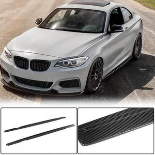 Side Skirt Extensions (for M-Sport, Carbon) BMW 2 Series F22/F23 2014-2021 photo 1