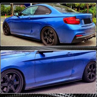 Side Skirt Extensions (for M-Sport, Carbon) BMW 2 Series F22/F23 2014-2021 photo 4