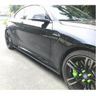 BMW 2 Series F22/F23 2014-2021 Side Skirt Extensions V2 (for F87, Carbon) photo 3