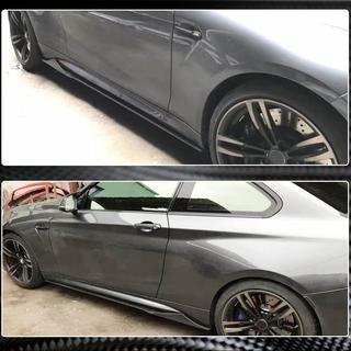 Side Skirt Extensions V1 (for F87, Carbon) BMW 2 Series F22/F23 2014-2021 photo 4