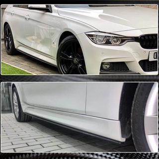 Side Skirt Covers V1 (for M-Sport Side Skirts, Carbon) BMW 3 Series F30/F31 2012-2019 photo 4