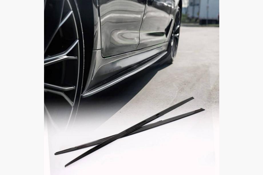 BMW 3 Series F30/F31 2012-2019 Side Skirt Covers V1 (for M-Sport Side Skirts, Carbon) Photo 1