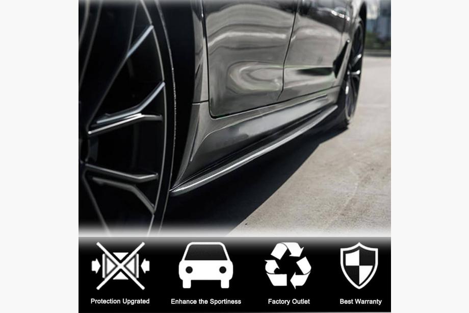 BMW 3 Series F30/F31 2012-2019 Side Skirt Covers V1 (for M-Sport Side Skirts, Carbon) Photo 3