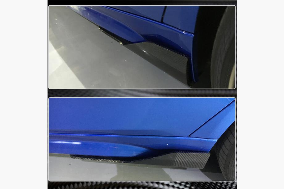 BMW 3 Series F30/F31 2012-2019 Side Skirt Covers V2 (for M-Sport Side Skirts, Carbon) Photo 4