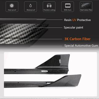 Side Skirt Extensions V1 (for G20 M-Sport, Carbon) photo 4