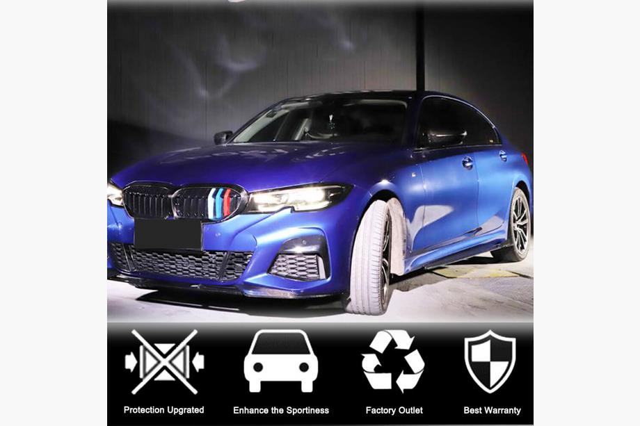 BMW 3 Series G20/G21 2018- Side Skirt Extensions V2 (for G20 M-Sport, Carbon) Photo 3