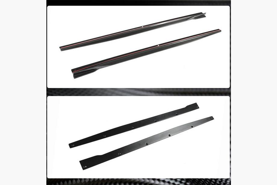 BMW 3 Series G20/G21 2018- Side Skirt Extensions V2 (for G20 M-Sport, Carbon) Photo 5