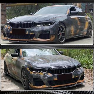 Side Skirt Extensions V3 (for G20 M-Sport, Carbon) BMW 3 Series G20/G21 2018- photo 4