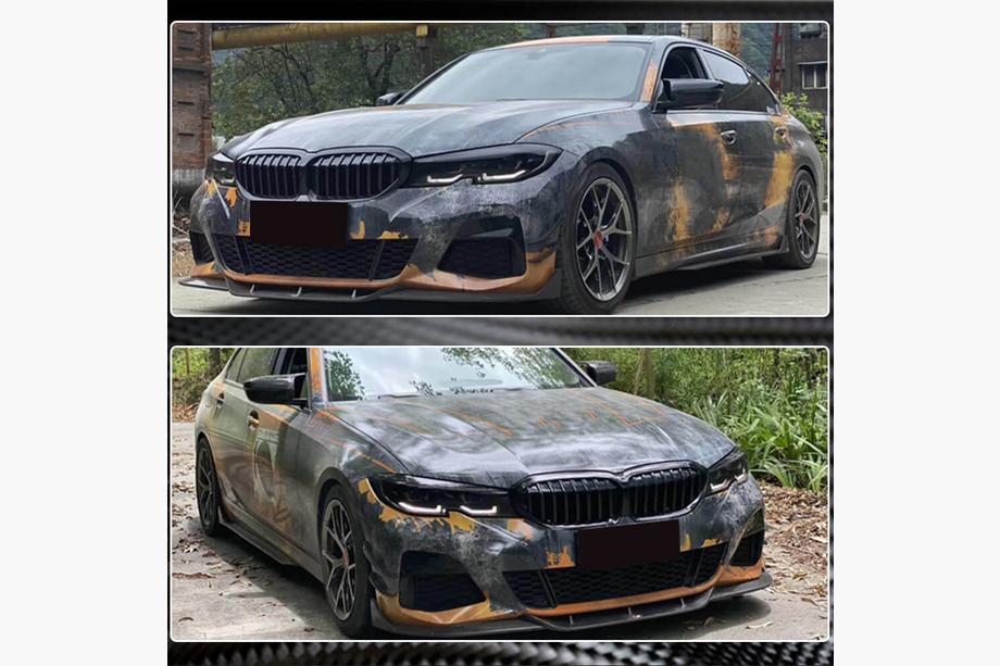 BMW 3 Series G20/G21 2018- Side Skirt Extensions V3 (for G20 M-Sport, Carbon) Photo 4