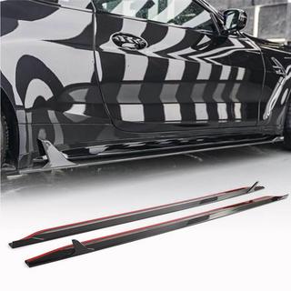 V6 Side Skirt Extensions (for G80, Carbon) BMW 3 Series G20/G21 2018- photo 1