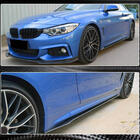 BMW 4 Series F32/F33/F36 2012-2020 Side Skirt Extensions V1 (for F32/F33 M-Sport, Carbon) photo 3