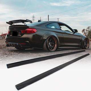 Side Skirt Extensions V2 (for F32/F33 M-Sport, Carbon) BMW 4 Series F32/F33/F36 2012-2020 photo 1