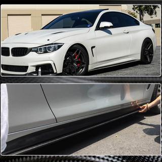 Side Skirt Extensions V2 (for F32/F33 M-Sport, Carbon) BMW 4 Series F32/F33/F36 2012-2020 photo 4