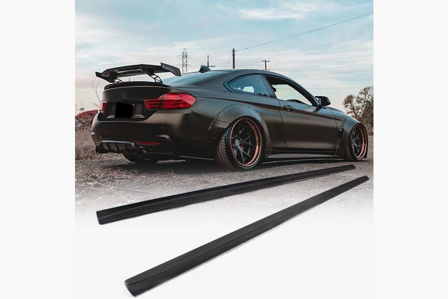 BMW 4 Series F32/F33/F36 2012-2020 Side Skirt Extensions ABSV4 (for M-Sport) Image