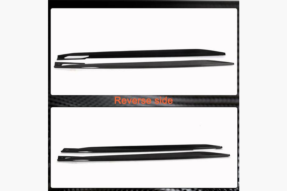 BMW 4 Series G22/23/26 2020- Door Sill Covers (for G26, Carbon) Photo 6