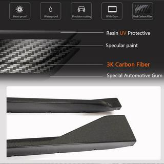 Side Skirt Extensions V1 (for G82/G83, Carbon) BMW 4 Series G22/23/26 2020- photo 4
