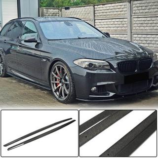 Door Sill Covers (for M-Sport/M5 Side Skirts, Carbon) BMW 5 Series F10/F11 2010–2016 photo 1