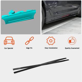Side skirt extensions V1 (for M-Sport/M5, Carbon) BMW 5 Series G30/G31 2017–2023 photo 3