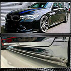 BMW 5 Series G30/G31 2017–2023 Side skirt extensions V2 (for M-Sport/M5, Carbon) photo 4