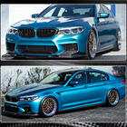 BMW 5 Series G30/G31 2017–2023 Side skirt extensions V2 (for M-Sport/M5, Carbon) photo 5