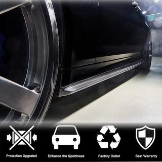 Side skirt extensions V2 (for M-Sport/M5, Carbon) BMW 5 Series G30/G31 2017–2023 photo 3