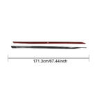 BMW 5/i5 Series G60/G60E/G61 2023- Side Skirt Extensions (for M-Sport, Carbon) photo 6