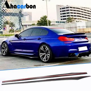 Side Skirt Extensions V1 (for F06 M-Sport, Carbon) BMW 6 Series F12/F13/F06 2011-2018 photo 1