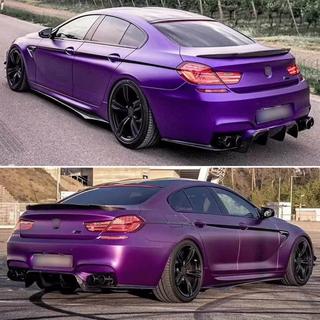 Side Skirt Extensions V1 (for F06 M-Sport, Carbon) BMW 6 Series F12/F13/F06 2011-2018 photo 4