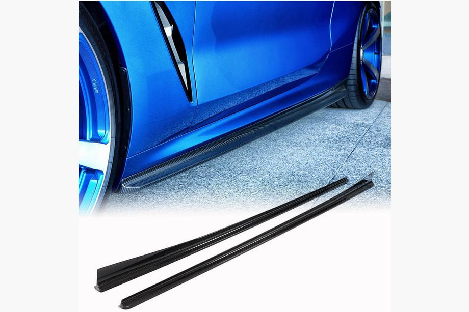 BMW 8 Series G14/G15/G16 2018- Side Skirt Extensions (for G14/G15 M-Sport, Carbon) Image