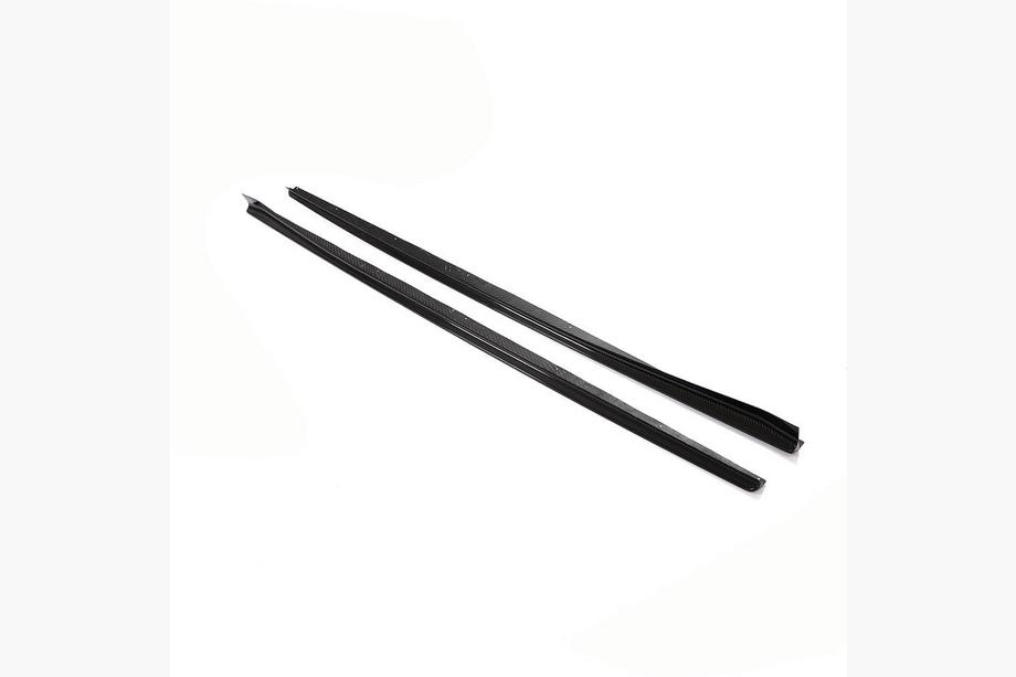 BMW 8 Series G14/G15/G16 2018- Side Skirt Extensions V1 (for G16 M-Sport/F93 M8, Carbon) Photo 7