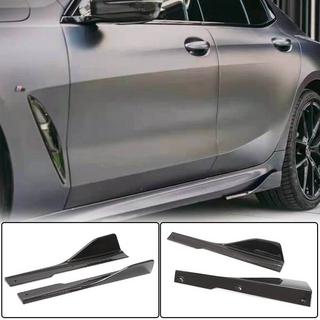 Side Skirt Extensions V2 (for G16 M-Sport/F93 M8, Carbon) BMW 8 Series G14/G15/G16 2018- photo 1
