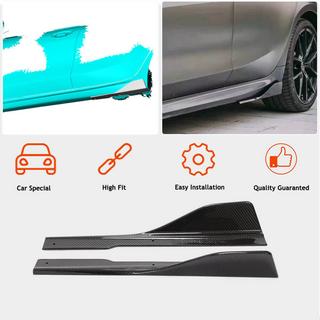 Side Skirt Extensions V2 (for G16 M-Sport/F93 M8, Carbon) BMW 8 Series G14/G15/G16 2018- photo 2