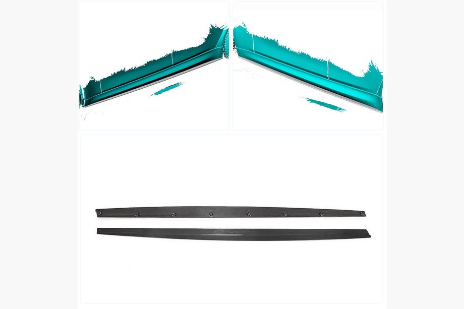 BMW 3 Series F30/F31 2012-2019 Side Skirt Covers V1 (for M3 Side Skirts, Carbon) Photo 2