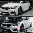 BMW 3 Series F30/F31 2012-2019 V2 Side Skirt Covers (for M3 Side Skirts, Carbon) photo 4