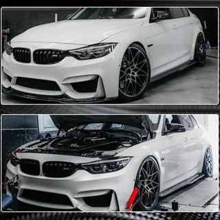 V2 Side Skirt Covers (for M3 Side Skirts, Carbon) BMW 3 Series F30/F31 2012-2019 photo 4