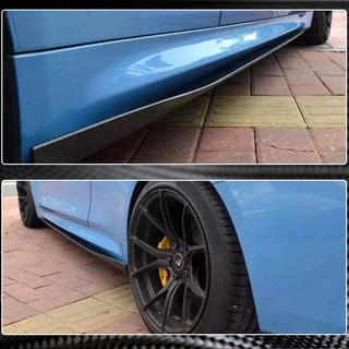 Side Skirt Extensions V1 (for F82/F83, Carbon) BMW 4 Series F32/F33/F36 2012-2020 photo 3