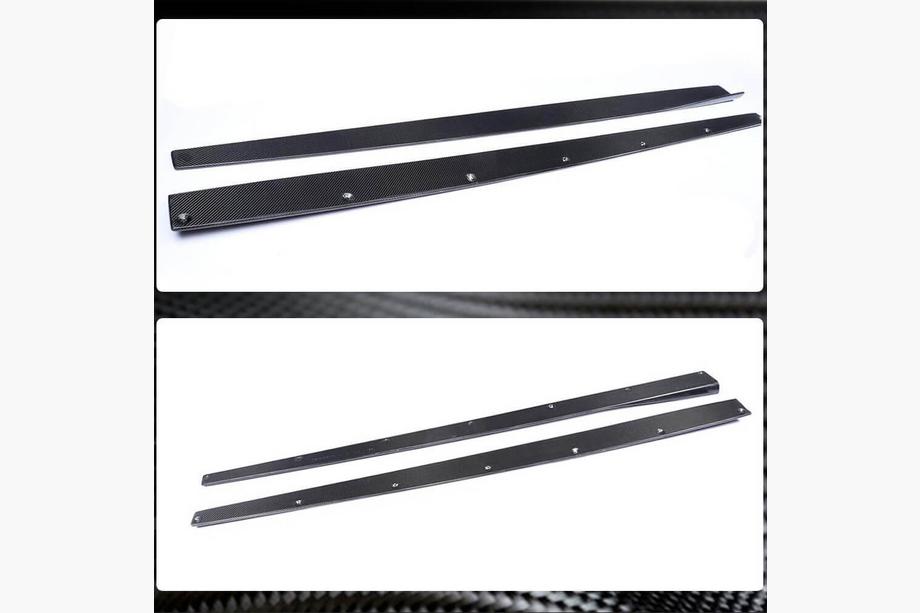 BMW 4 Series F32/F33/F36 2012-2020 Side Skirt Extensions V1 (for F82/F83, Carbon) Photo 4