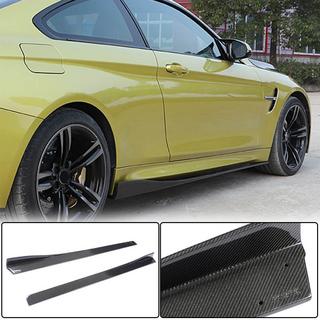 Side Skirt Extensions V2 (for F82/F83, Carbon) BMW 4 Series F32/F33/F36 2012-2020 photo 1