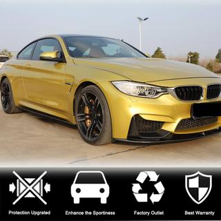 Side Skirt Extensions V5 (for F82/F83, Carbon) BMW 4 Series F32/F33/F36 2012-2020 photo 2