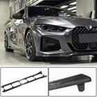 BMW 4 Series G22/23/26 2020- Side Skirt Extensions V3 (for G22/G23 M-Sport, Carbon) photo 1