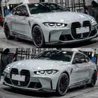 BMW 3 Series G20/G21 2018- Side Skirt Extensions V2 (for G80, Carbon) photo 2