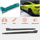 BMW 4 Series G22/23/26 2020- Side Skirt Extensions V2 (for G82/G83, Carbon) photo 2